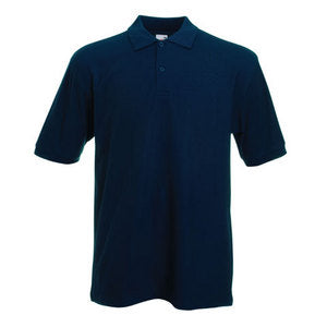 RNA (Bolton) Cotton Pique Polo Shirt - Navy Blue
