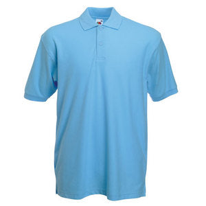 RNA (Bolton) Cotton Pique Polo Shirt - Sky Blue
